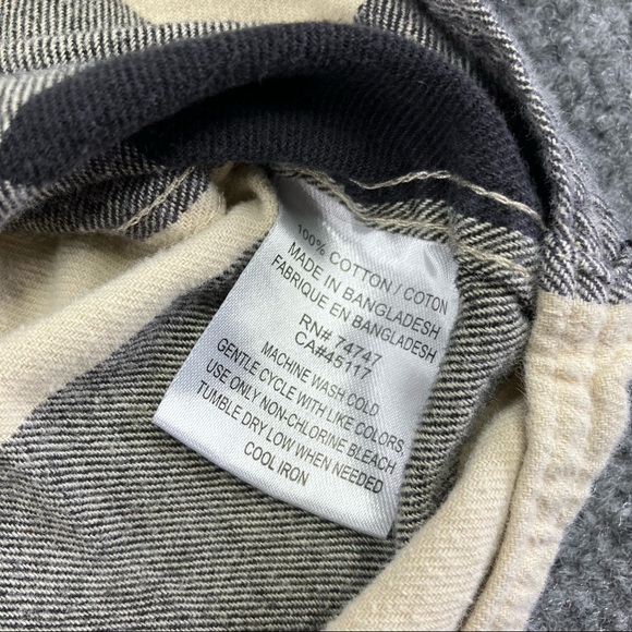 Red Head Brand Co black and white plaid Medium - Picture 6 of 7